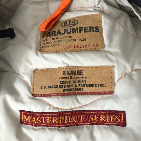 PARAJUMPERS MENS MASTERPIECE SERIES PARKA - Picture 12 of 13